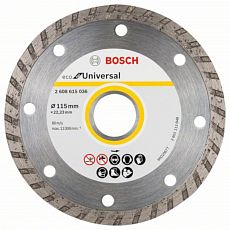 Диск алмазный Bosch ECO Universal Turbo 115х22.23 мм (1/1)_Z