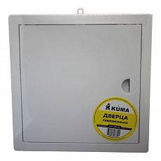 Фото Дверца ревизионная Kuma, 200х200 мм, белый, пластик 