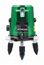 Уровень лазерный HLL 50-3 Hitachi 3В/10м/+-2/10мм/м/резьба штатива 5/8"/лазер 2 линии_Z