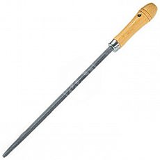 Фото Напильник Сибртех, трёхгранный, деревянная ручка, 250 мм